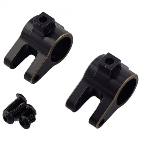 Black Brass Rear Axle Tube Link Mount for Axial SCX10 Pro Comp Crawler