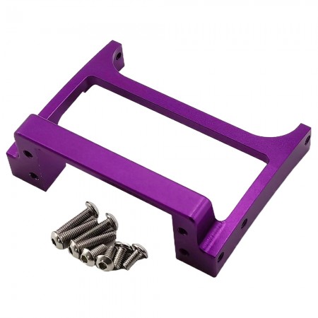 Aluminum Servo Mount for 1/10 TGH LCG RC Crawler: Purple 2pcs/set