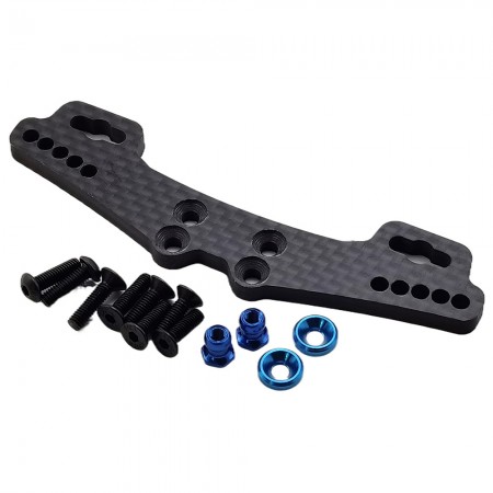 Carbon Fiber Rear Shock Tower for Tamiya XV-01 RC Car