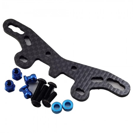 Carbon Fiber Front Shock Tower for Tamiya TT02 / TT-02 RC Car