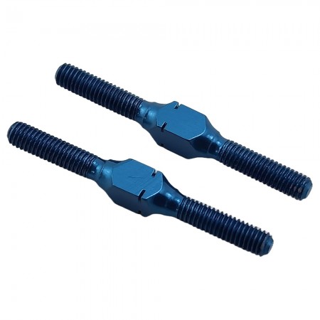 Aluminum Tamiya 3x32mm Aluminum Turnbuckle Shaft (2pcs): SkyBlue