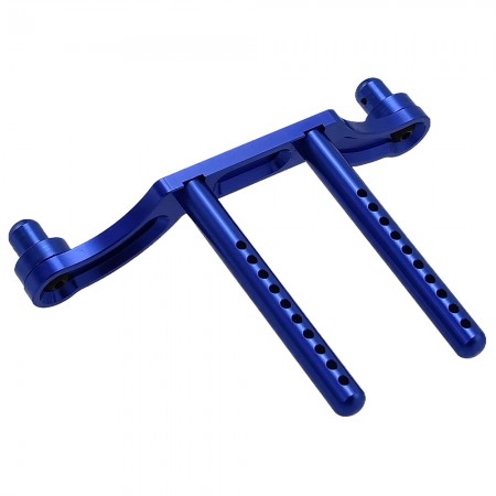 Aluminum Front / Rear Body Post Mount for HPI 1/8 Savage: Blue