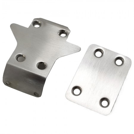 Stainless Steel Front / Rear  Skid Plate Combo for Kyosho Inferno MP10 Buggy