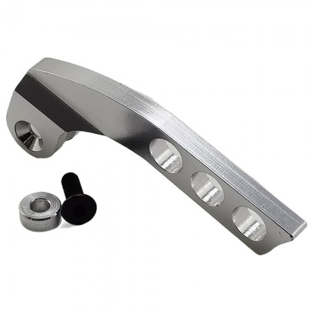 Aluminum Radio/ Transmitter Gravity Center Adjusting Hook for FUTABA JR Radio A: Silver