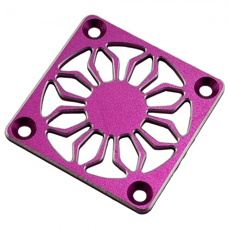 Aluminium Motor / ESC Heat Sink Fan Cover for 30x30mm Size Fans: Purple