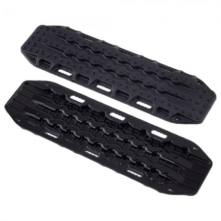 1/24 Vehicle Extraction & Recovery Boards 68x20x3.2mm for SCX24 RC Crawler: Black