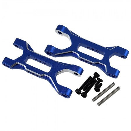 Aluminium Front Suspension Arm for 1/24 Micro-B 2WD Buggy: Blue