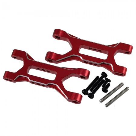Aluminium Front Suspension Arm for 1/24 Micro-B 2WD Buggy: Red