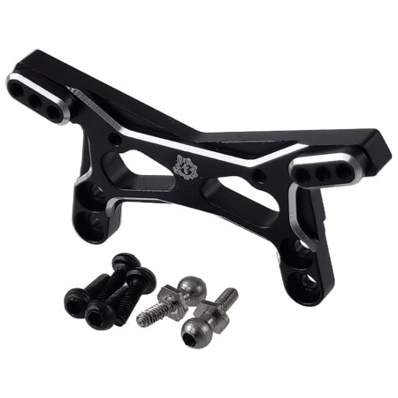 Aluminium Front Shock Tower  for Losi 1/24 Micro-B 2WD Buggy: Black