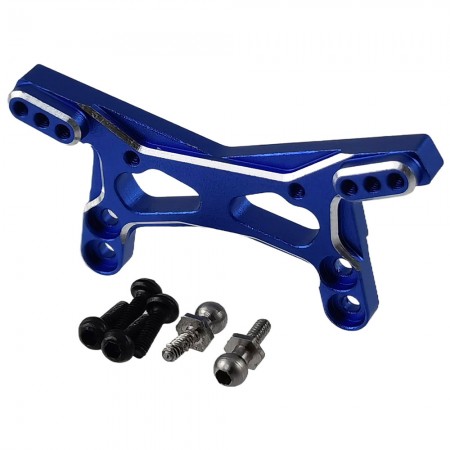 Aluminium Front Shock Tower  for Losi 1/24 Micro-B 2WD Buggy: Blue