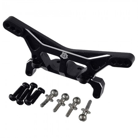 Aluminium Rear Shock Tower  for 1/24 Micro-B 2WD Buggy: Black