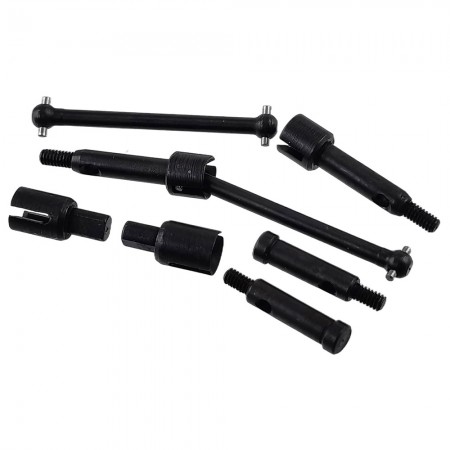 Metal CVD Driveshaft Axles Set, Front Axles, Rear Drive Cups for Losi 1/24 Micro-B 2WD Buggy
