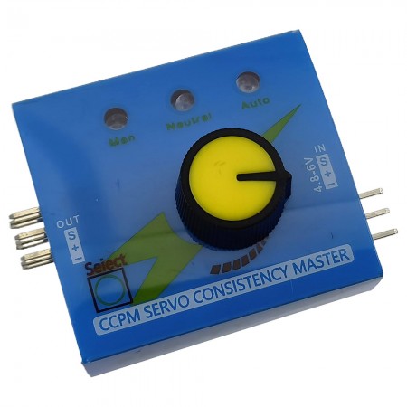 Simple Servo Tester for 1/8 1/10 RC Cars 42.5x31.5x13mm