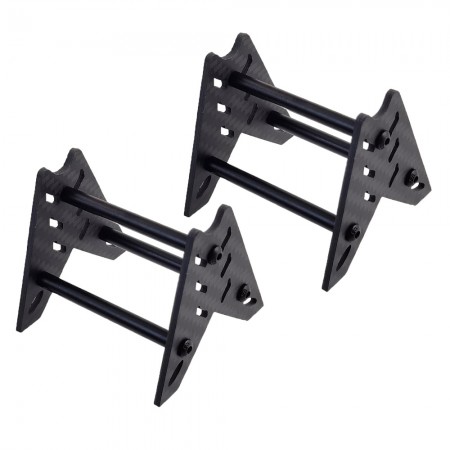 Carbon Fibre RC Car Stand / Display Work Stand / Repair Station for TRX-4M / TRX4M 1/18th Scale Crawler 1pair/set