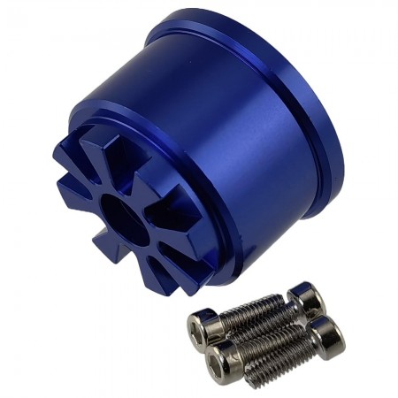 Aluminium Differential Case / Diff Carrier for Traxxas Summit 1/10 Scale Truck: Blue