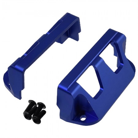 Aluminium Servo Guard / Protector for Traxxas 1/10 E-Revo / 1/10 SUMMIT: Blue