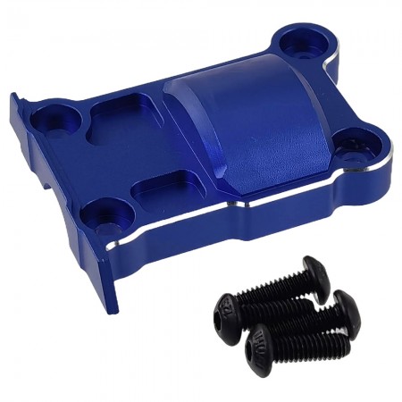 Aluminum Rear Gear Cover for Traxxas 1/5 X-MAXX / 1/6 4WD XRT 8S: Blue