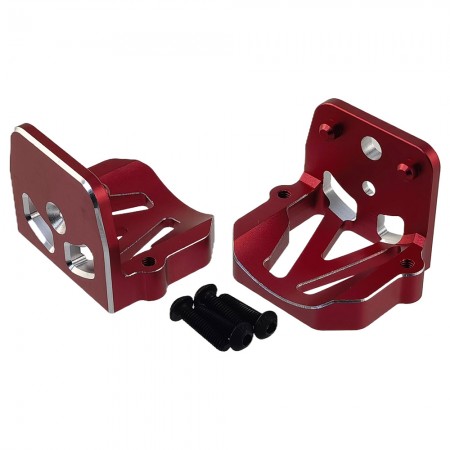 Aluminium Motor Heat Sink Mount for Traxxas 1/5 X-MAXX / 1/6 4WD XRT 8S: Red