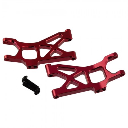 Aluminium Front Suspension Arm for AXIAL 1/18 YETI JR Buggy: Red