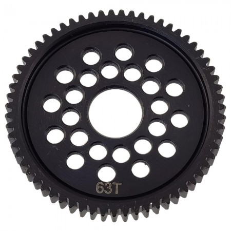 Steel 06 Module Spur Gear 63T for Tamiya TB-05 / TC-01 4WD Touring RC Cars