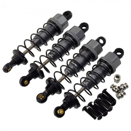 Aluminium Front / Rear Spring Dampers / Shocks for Tamiya CC-01 / CC01 1/10 RC Crawler: ToColor