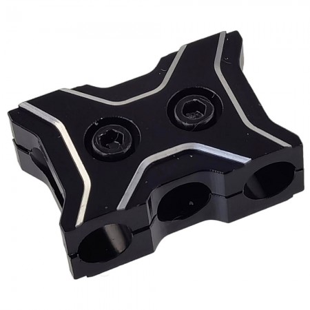 Aluminum RC Car Silicone Wire 14 - 12 AWG Clip / Holder: Black