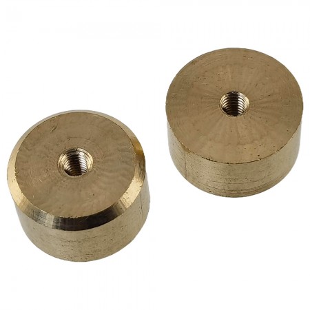 Brass Chassis Balance Weights 10g/pc for 1/10 On-Road/Off-Road & 1/8 On-Road/Off-Road Cars 2pcs/set Screw Hole: M3