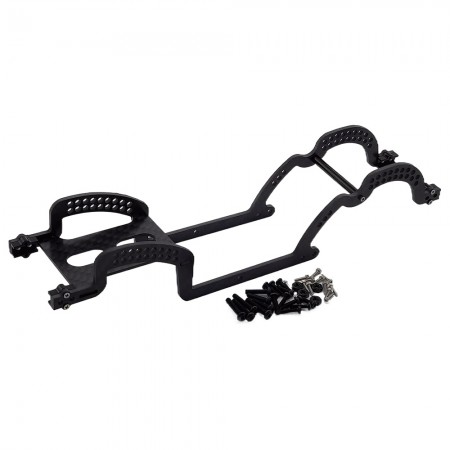 V3 Carbon Fiber Frame Rails for TRX-4M 1/18th Scale Crawler: Grasshopper