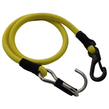 Rapid Recovery Strap for TRX-4M 1/18th and other Mini Scale Crawlers: Yellow (Kinetic Winch Strap / Tie Down Strap)