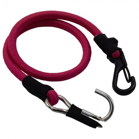 Rapid Recovery Strap for TRX-4M 1/18th and other Mini Scale Crawlers: Rose Red (Kinetic Winch Strap / Tie Down Strap)