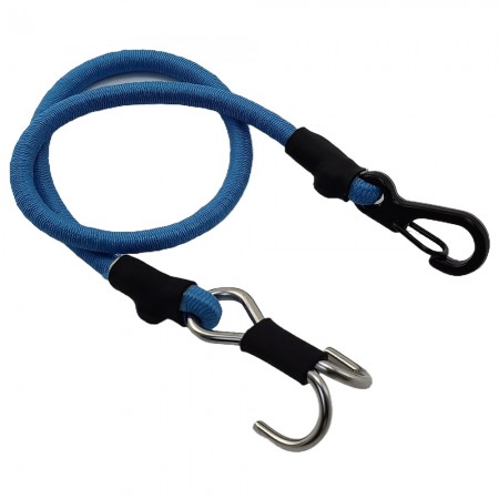 Rapid Recovery Strap for TRX-4M 1/18th and other Mini Scale Crawlers: Blue (Kinetic Winch Strap / Tie Down Strap)