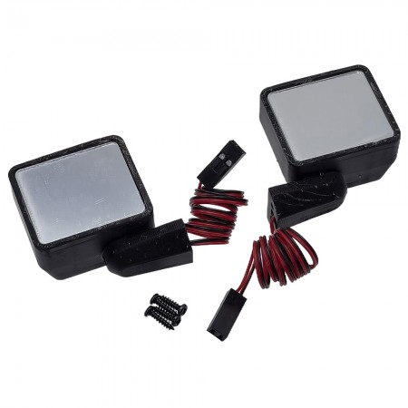 Side Rearview Mirror Set for 1/6 RC Crawler Axial SCX6 AXI05003