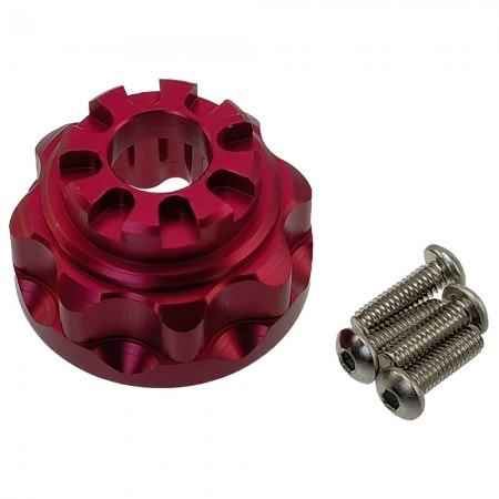 Aluminum Front / Rear Differential / Diff Case / Housing / Carrier for TRX4 / TRX-4 1/10 RC Crawler: Red