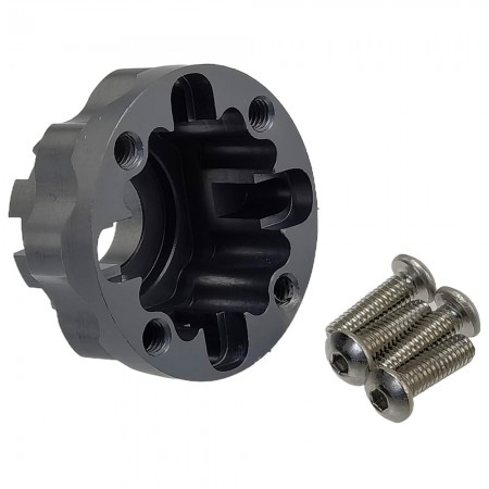 Aluminum Front / Rear Differential / Diff Case / Housing / Carrier for TRX4 / TRX-4 1/10 RC Crawler: TiColor