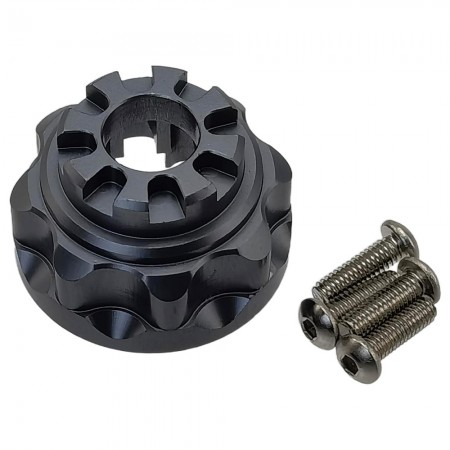 Aluminum Front / Rear Differential / Diff Case / Housing / Carrier for TRX4 / TRX-4 1/10 RC Crawler: TiColor