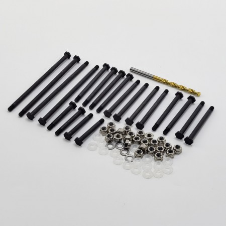 Hardened Steel Hinge Pins Set for Traxxas 1/6 4WD XRT 8S Race Monster Truck