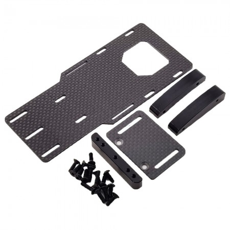 Carbon Fiber Battery Tray for Axial SCX10 II 1/10th Scale RC Crawler