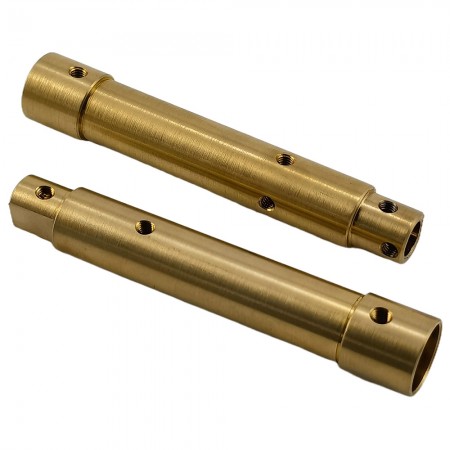 Brass Rear Axle Tube Set for Axial SCX10 Pro Comp Crawler