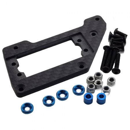 Carbon Fribre Servo Mount Plate for Axial SCX10 Pro Comp Crawler