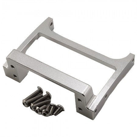 Aluminum Servo Mount for 1/10 TGH LCG RC Crawler: Silver 2pcs/set
