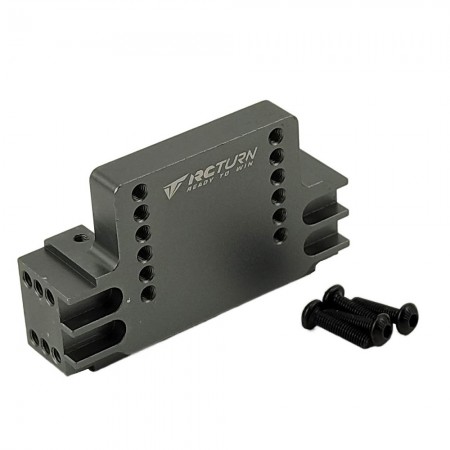 Aluminum Body Shell Lift Kit / Column Beam Lift for Tamiya 1/14 Tractor Trucks: TiColor (Front Cross Brace / Body Mount)