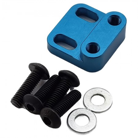 Aluminum Servo Mount for Tamiya M05 / M0-5 RC Cars: SkyBlue