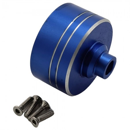 Aluminum 7075 Front / Rear Differential Case / Housing for Tamiya TT02 / TT02D / XV-02 RC Car: Blue