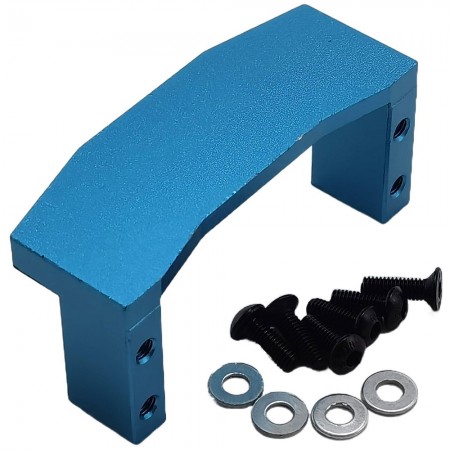 Aluminum Servo Mount for Tamiya TT02 / TT-02 RC Car: SkyBlue