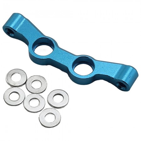 Aluminum Steering Axle Set for Tamiya TB05 / XV02 RC Car: SkyBlue