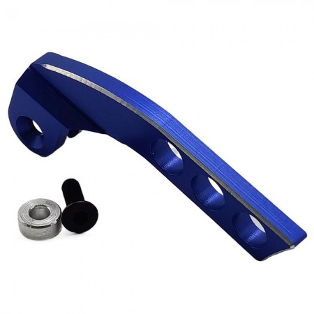 Aluminum Radio/ Transmitter Gravity Center Adjusting Hook for FUTABA JR Radio A: Blue