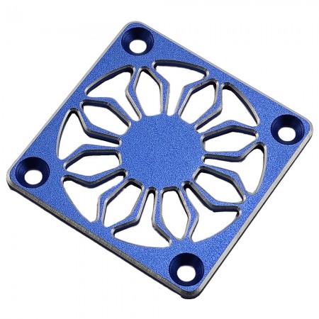 Aluminium Motor / ESC Heat Sink Fan Cover for 30x30mm Size Fans: Blue