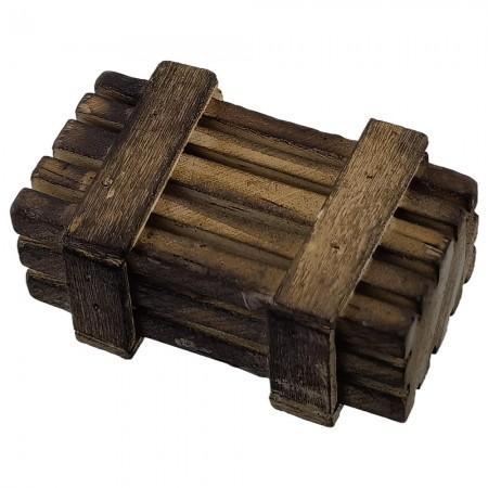 Wooden Scale Box 45x27x21mm for TRX-4M 1/18th Scale Crawler, SCX24 and other Mini RC Crawler