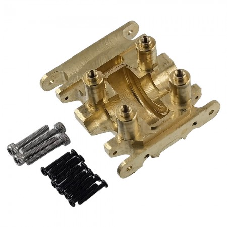 Brass Center Gear Box Mount for Axial SCX30 1/30 RC Crawler (Transmission Case Mount) 19g/pc