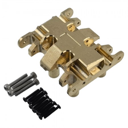 Brass Center Gear Box Mount for Axial SCX30 1/30 RC Crawler (Transmission Case Mount) 19g/pc